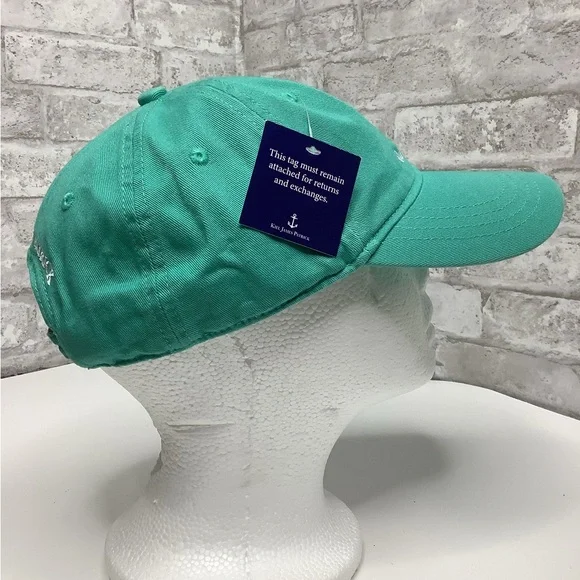 Kiel James Patrick Women’s Hat Baseball Cap Rose All Day Wine Teal NWT Rare HTF - Picture 3 of 7